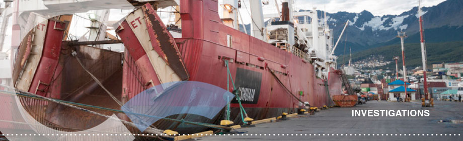 Commercial vessels Marine investigation main image